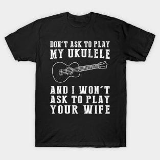 Ukulele Protocols T-Shirt T-Shirt